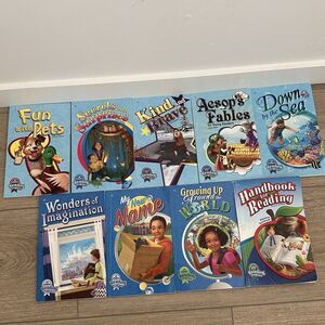 Lot of 9 A Beka Book Reading Program Level 1 (5) Level 2 (4) Young Readers